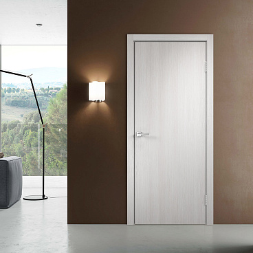 Дверь межкомнатная Smart 700х2000 мм ПВХ дуб белый глухая