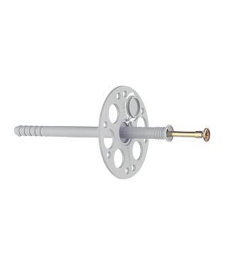 Дюбель для теплоизоляции Tech-Krep 8х120 мм металлический гвоздь с термоголовкой (250 шт.)