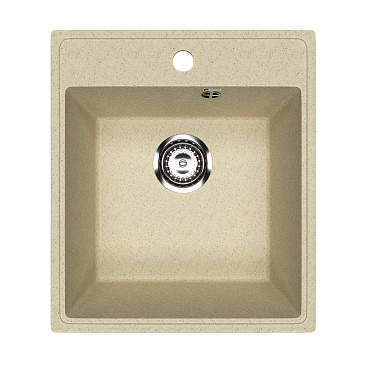 Мойка для кухни Ulgran Practik 43х49х20 см врезная искусственный камень слоновая кость