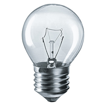 Лампа накаливания Navigator E27 3000К 40 Вт 400 Лм 230 В шар прозрачная
