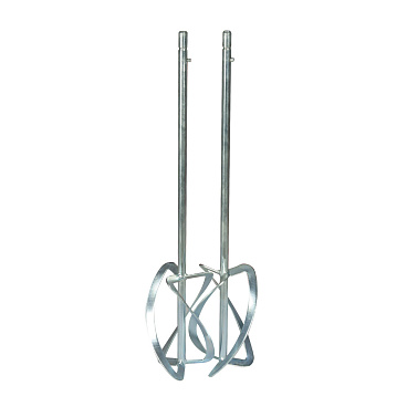 Миксер-насадка (венчик) для строительных растворов КМ 140x590 мм хвостовик цилиндрический (2 шт.)