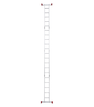 Лестница алюминиевая трансформер четырехсекционная 5 ступеней Новая высота бытовая