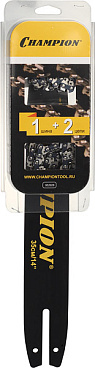 Шина Champion 14" шаг 3/8" паз 1,3 мм 50 звеньев с двумя цепями (952928)