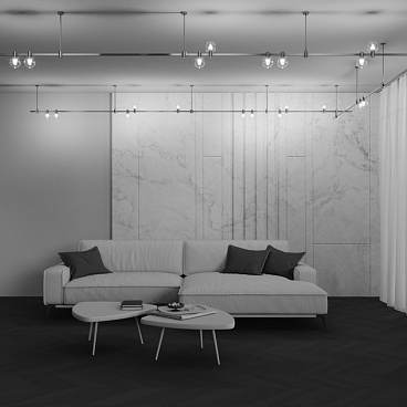 Трековый светильник Technical TR148-1-3W4K-BS