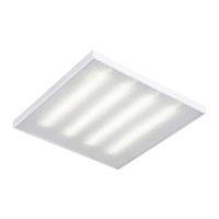 Светильник светодиодный для потолка армстронг встраиваемый Gauss ДВО/ДПО-35 6500К 35 Вт IP20 белый призма (842123333)