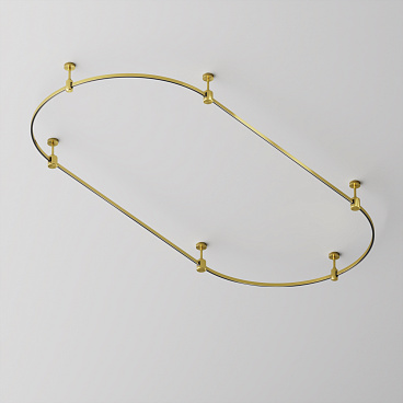 Шинопровод накладной/подвесной Technical TRX154-SR-D800-BS