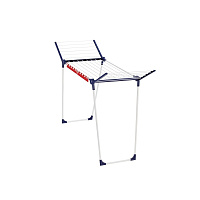 Сушилка для белья напольная Leifheit Solid Slim 15 м 550х1570х870 мм белая