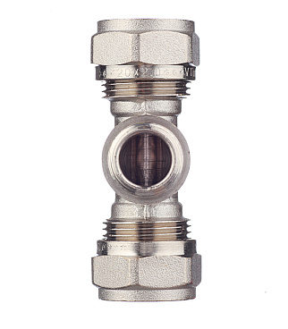 Тройник VALTEC (VTm.333.N.200420) 20 обж(ц) х 1/2 НР(ш) х 20 обж(ц)