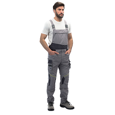 Полукомбинезон рабочий Delta Plus Mach 2 Corporate 52-54 рост 180-188 см серый