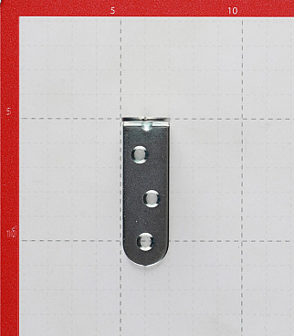 Уголок мебельный оцинкованный 60х60х19х2 мм (4 шт.)