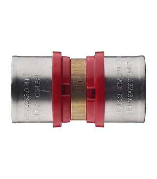 Соединитель прямой Tiemme 32(пресс) х 32(пресс)