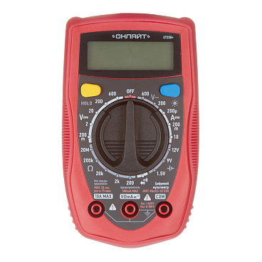 Мультиметр портативный Онлайт (90229)