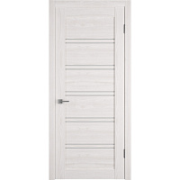 Дверь межкомнатная Лайт 28 900х2000 мм финишпленка 3D day со стеклом с замком и петлями