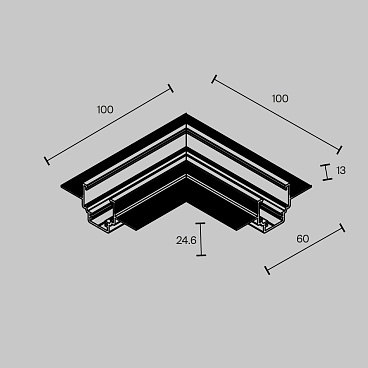 Комплектующие для трековой системы Technical TRAM034CL-42W