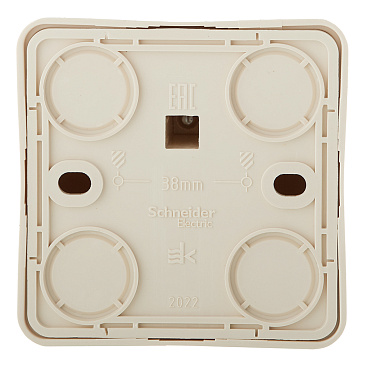 Розетка телефонная Systeme Electric Этюд накладная сосна (TELA-001D)