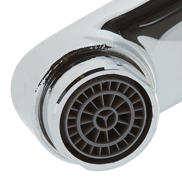 Смеситель для ванны Lavelly Fluent хром однорычажный с длинным изливом без лейки (672202)