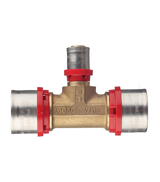 Тройник Tiemme 32(пресс) х 16(пресс) х 32(пресс)