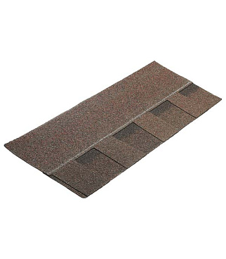 Черепица гибкая Шинглас Кантри многослойная алабама 2,6 кв.м