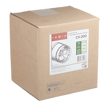 Вентилятор канальный осевой Era CV-200 d200 мм