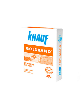 Штукатурка гипсовая Knauf Гольдбанд 30 кг