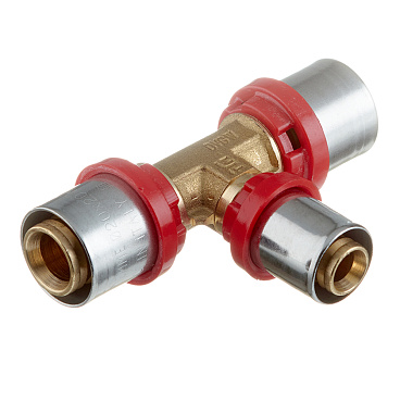 Тройник Tiemme 20(пресс) х 16(пресс) х 20(пресс)