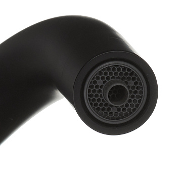 Смеситель для кухни Corsa Deco Pride черный с высоким изливом с подключением к фильтру однорычажный (966380)