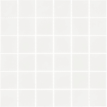 Мозаика Starmosaic белая керамическая 306х306х6 мм матовая antislip