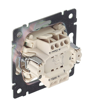 Переключатель Legrand Valena одноклавишный встраиваемый алюминий (694338)