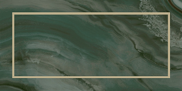 Сеттиньяно Декор зелёный глянцевый OS\C275\19077 9,9x20