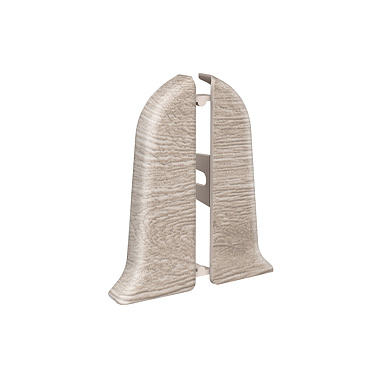 Заглушка торцевая Идеал Классик 55 мм дуб палена левая-правая S-профиль (2 шт.)