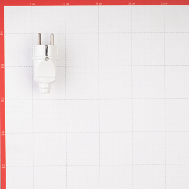 Вилка прямая с заземлением 16 А 250 В Navigator белая (613598/)