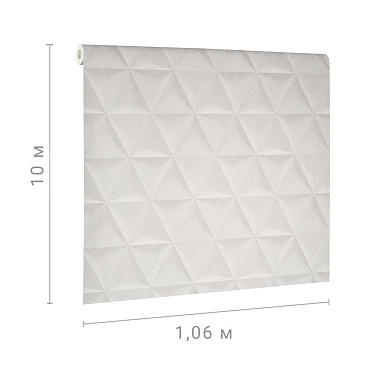 Обои компакт-винил на флизелиновой основе Renowa Monolit 38103-01 (1,06х10,05 м)