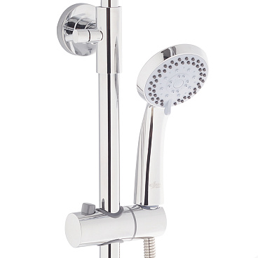 Душевая система Rossinka S с верхним душем с лейкой со смесителем хром (S35-46)