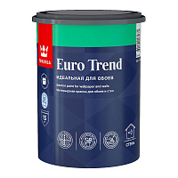 Краска моющаяся Tikkurila/Tikkivala Euro Trend база C бесцветная 0,9 л