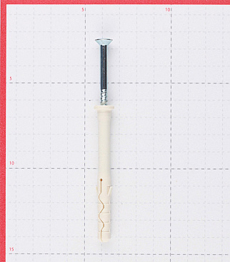 Дюбель-гвоздь Sormat 8x80 мм цилиндрическая манжета нейлон (100 шт.)