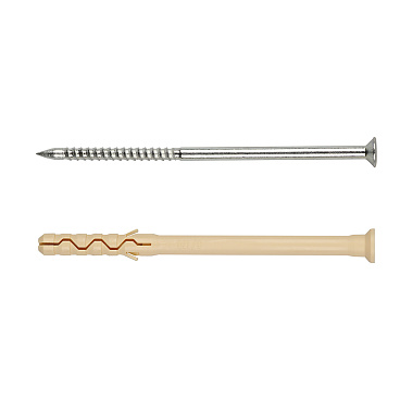 Дюбель-гвоздь Hard-Fix 8x120 мм потайная манжета нейлон (40 шт.)