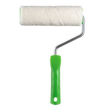 Валик велюр 180 мм d50 мм ворс 4 мм для алкидной основы с ручкой Wenzo Siena