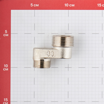 Эксцентрик Valtec 1 НР(ш) х 3/4 НР(ш) х 30 мм латунный (VTr.095.N.0605030)