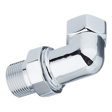 Американка угловая 3/4 ВР(г) х 3/4 НР(ш) хром латунная