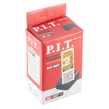 Зарядное устройство P.I.T. OnePower 20 В 2,4 А (PH20-2.4A)