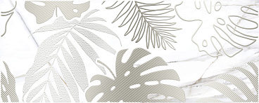 Elegance Декор-1 белый 20х50