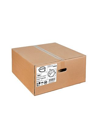 Мойка для кухни Granula Standart d48х19 см врезная кварц черная