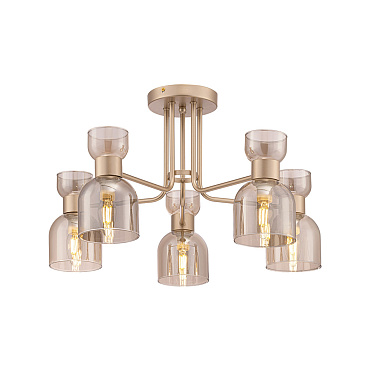 Люстра потолочная Freya Isla E14 200 Вт 13 кв.м (FR5094PL-05G)