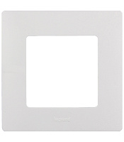 Рамка Legrand Etika одноместная белая (672501)