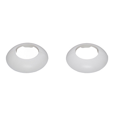 Обвод для труб ПВХ декоративный Salag Lima 29 мм белый (2 шт.)