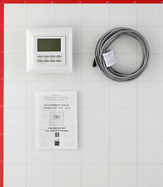 Терморегулятор программируемый для теплого пола Spyheat NLC-527H белый
