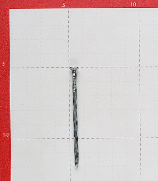 Гвозди винтовые 3,5x70 мм оцинкованные (1 кг)