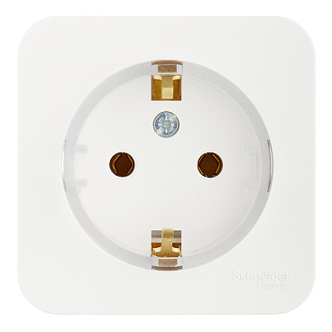 Розетка Systeme Electric Blanca накладная белая компакт (BLNRA110111)