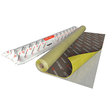 Мембрана звукоизоляционная Звукоизол ВЭМ СМК 2х1200х2500 мм 3 кв.м самоклеящаяся