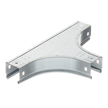 Ответвитель для лотка Т-образный горизонтальный DKC 50х50 мм с креплением (36120K)